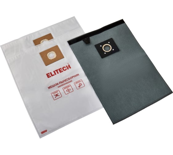 Изображение товара Пылесборник многоразовый Elitech для ПС020, 20 л, 1 шт. 2310.005600 214219