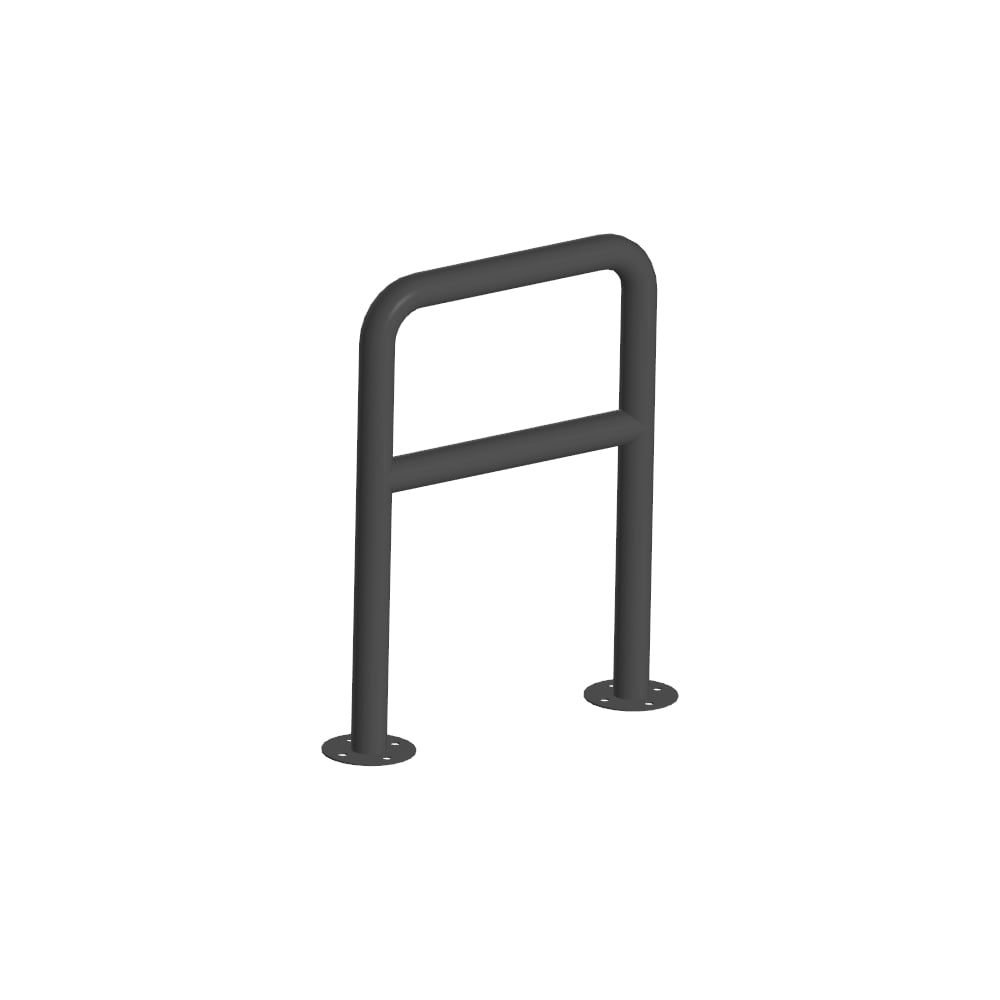 Изображение товара Велопарковка Parallax тип 3 темно-серого цвета 650х150х780 мм