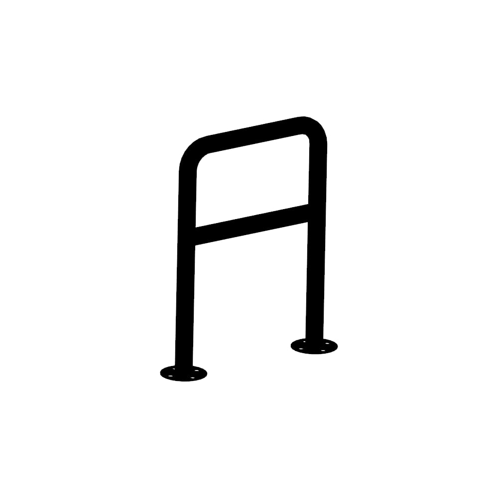 Изображение товара Велопарковка Parallax тип 3 черный 650х150х780 мм