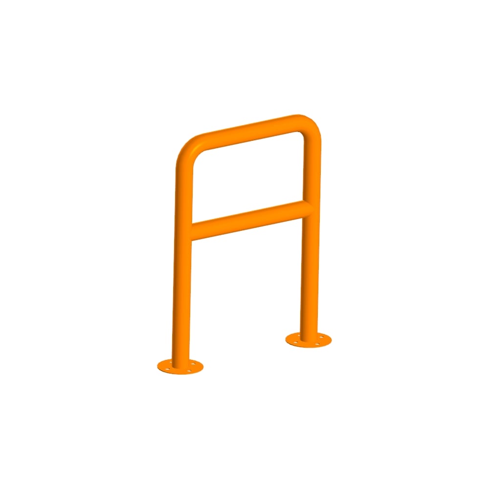 Изображение товара Велопарковка Parallax тип 3 оранжевая металлическая прочная