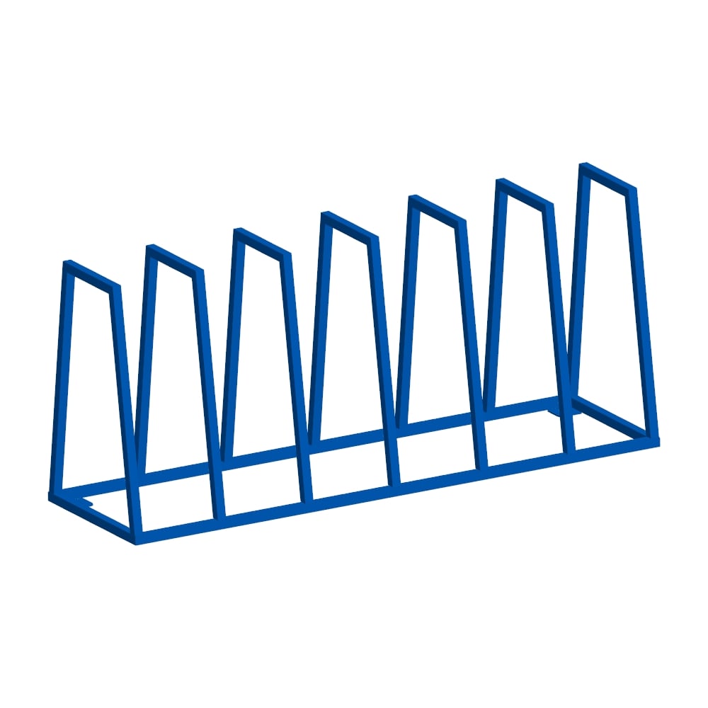 Изображение товара Велопарковка Parallax тип 2 синий металлический держатель для велосипеда
