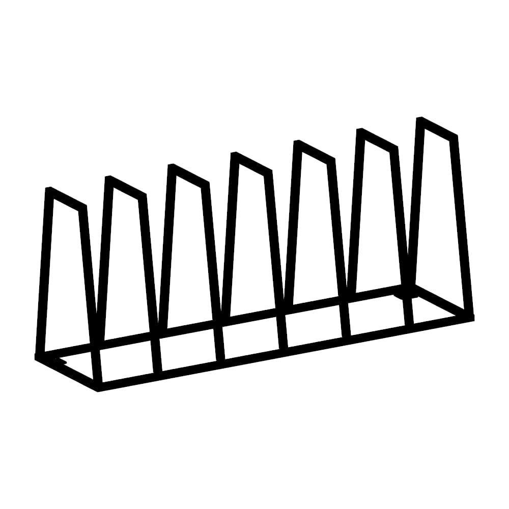 Изображение товара Велопарковка Parallax тип 2 черная 1200х350х520 мм надежное хранение велосипедов
