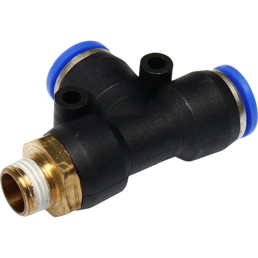 Изображение товара Фитинг Т-образный 8мм с наружной резьбой 1/8 Эврика ER-SPD08-01