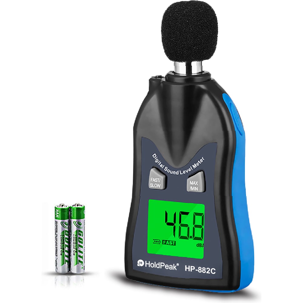 Изображение товара Профессиональный шумомер HOLDPEAK HP-882C измеритель уровня шума