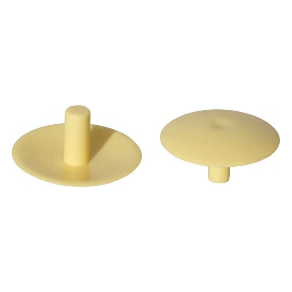 Изображение товара Заглушка под конфирмат КРЕП-КОМП Желтая универсальная 1000 шт