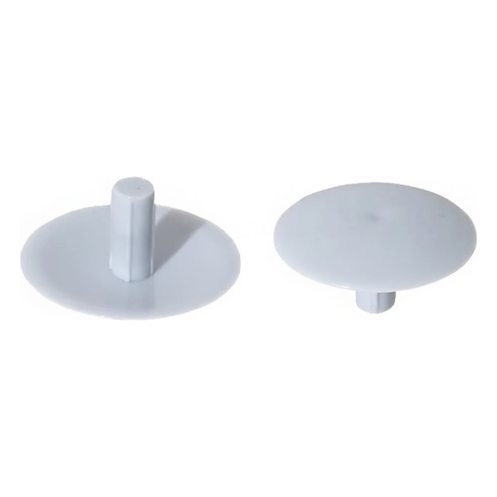 Изображение товара Заглушки под конфирмат КРЕП-КОМП светло-серые универсальные 1000 шт