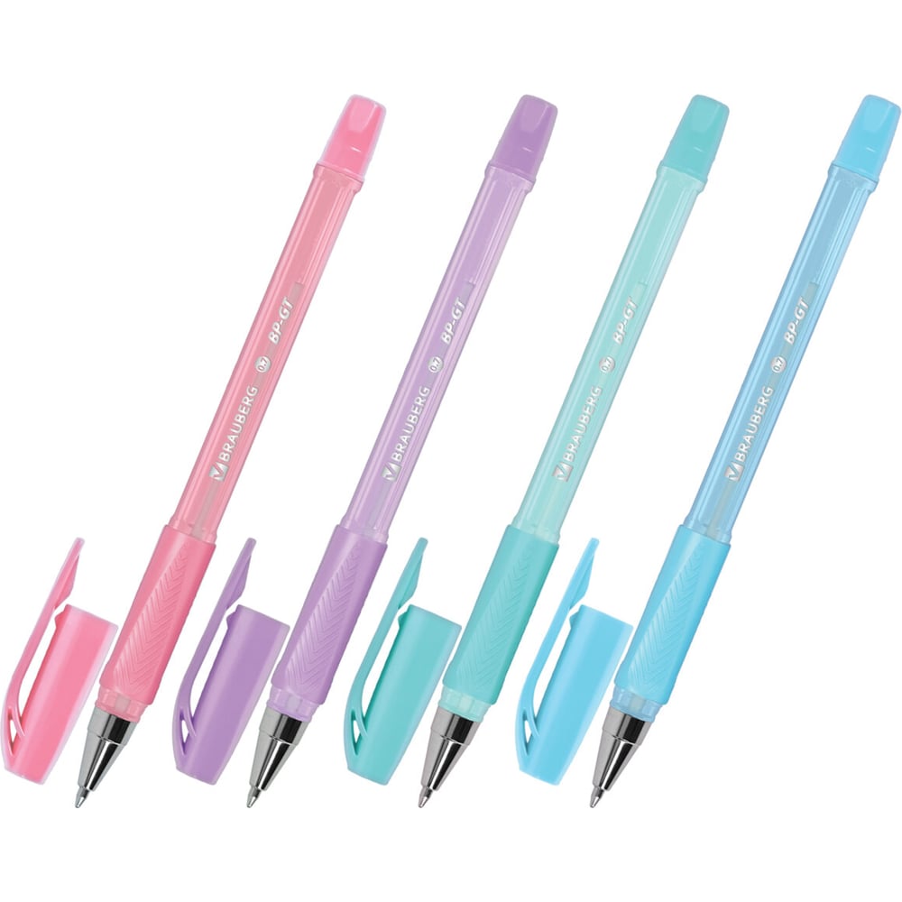 Изображение товара Ручка шариковая BRAUBERG BP-GT PASTEL 36 шт с синим пишущим узлом