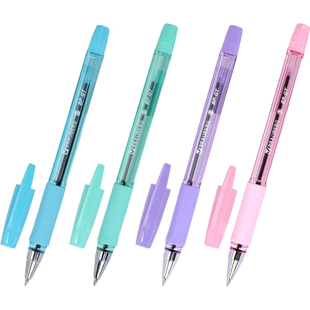Изображение товара Ручка шариковая BRAUBERG BP-GT PASTEL 36 шт с синим пишущим узлом