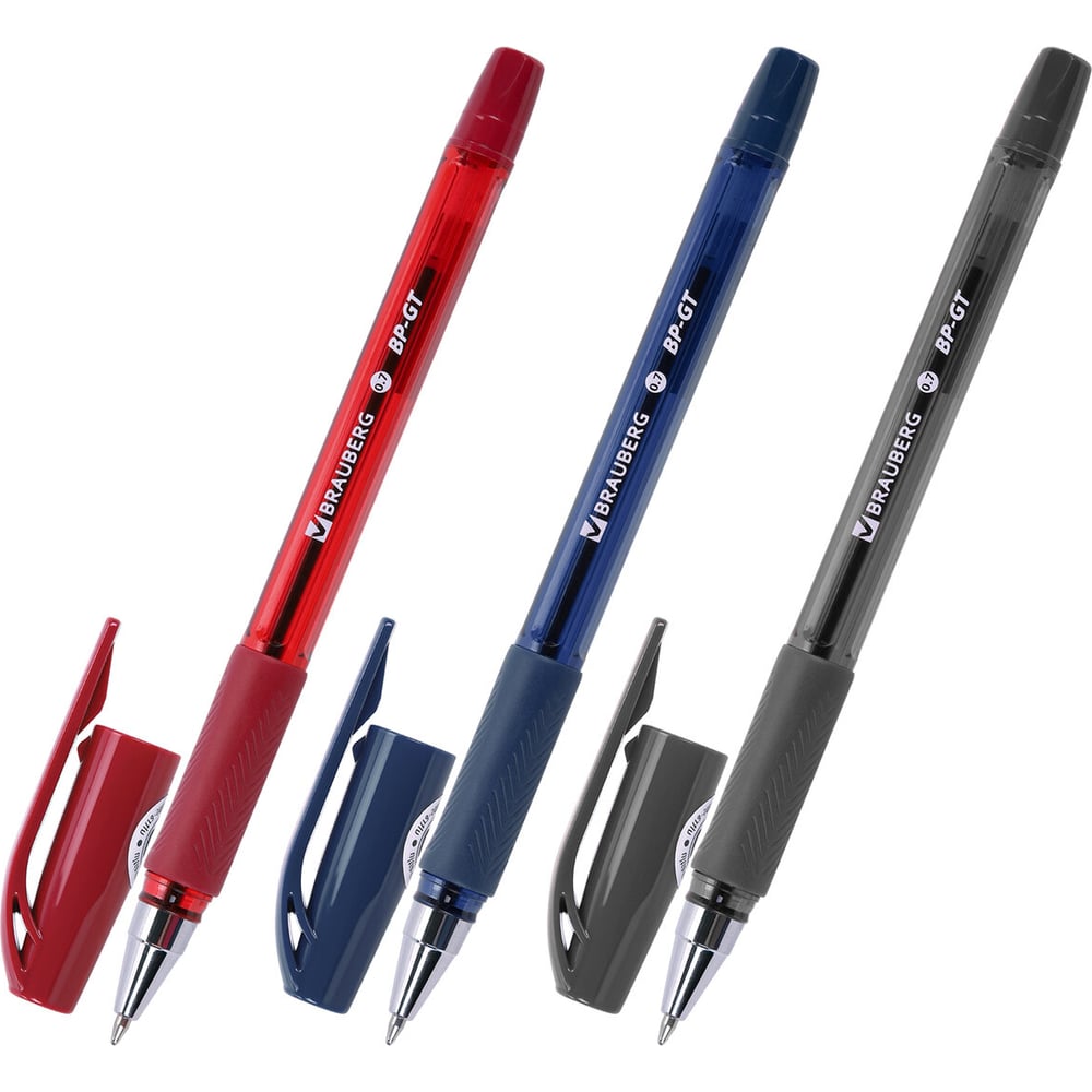 Изображение товара Шариковая ручка BRAUBERG BP-GT VIVID, синяя, 36 штук в наборе