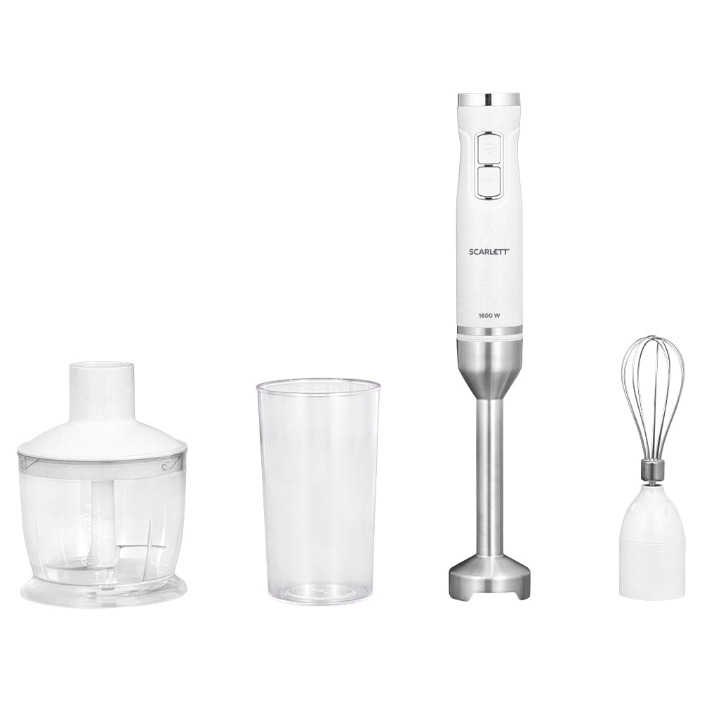 Изображение товара Погружной блендер Scarlett SC-HB42F69 1600 Вт 9 скоростей венчик