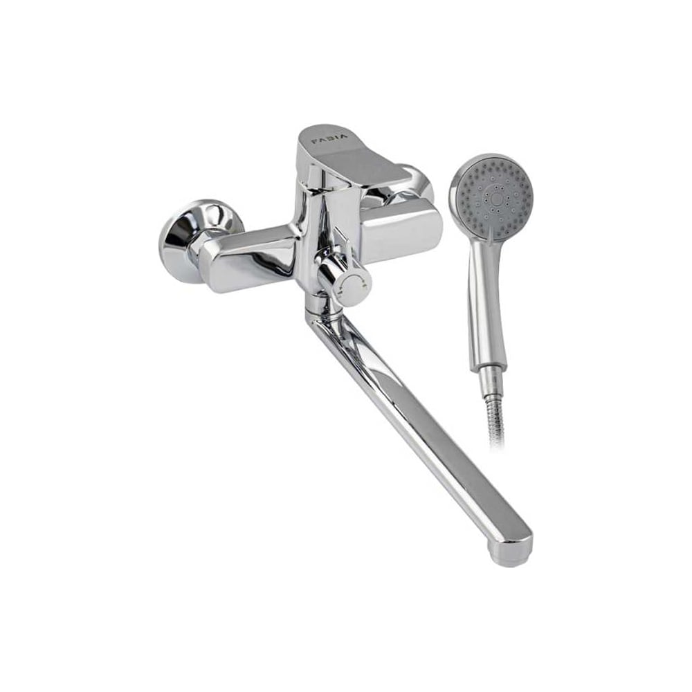 Изображение товара Смеситель для ванны FABIA с длинным изливом, хром 9680