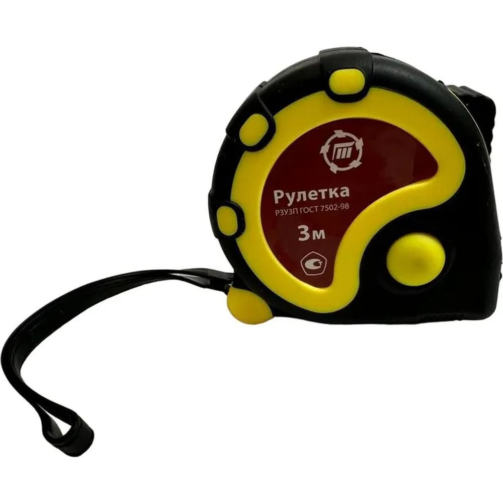 Изображение товара Рулетка Туламаш 3м Р3У3П с автозапуском и двусторонней шкалой