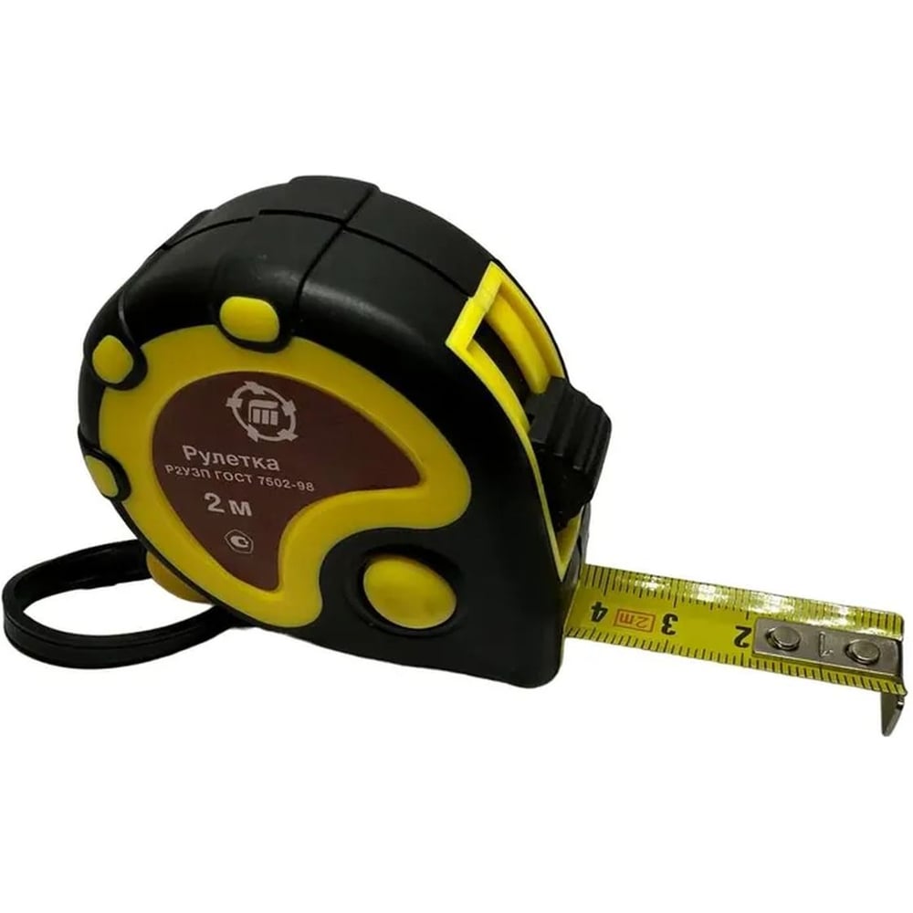 Изображение товара Профессиональная рулетка Туламаш 2м Р2У3П с магнитным зацепом и автостопом