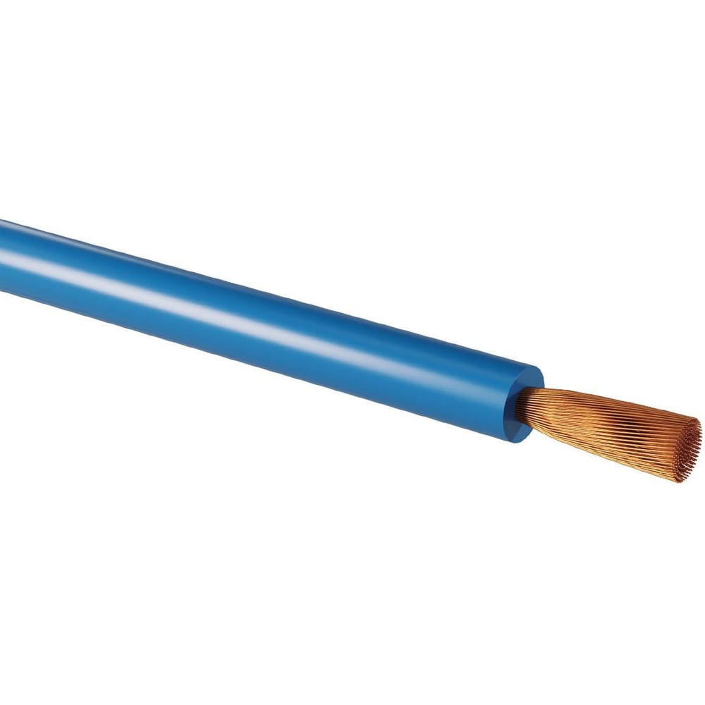 Изображение товара Провод электромонтажный ПуГВнгА-LS 1х95 синий 15м ГОСТ кабель медь