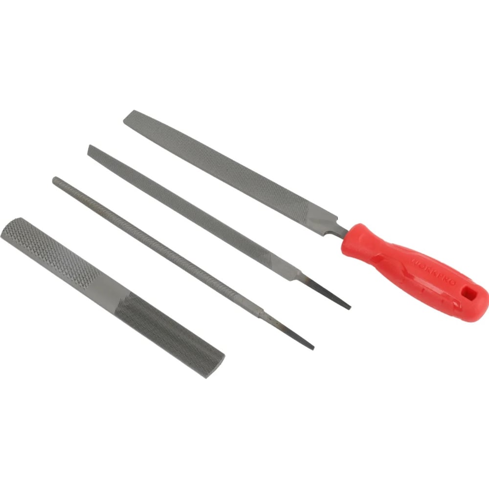 Изображение товара Набор напильников Workpro 200мм 5 шт для металла и дерева