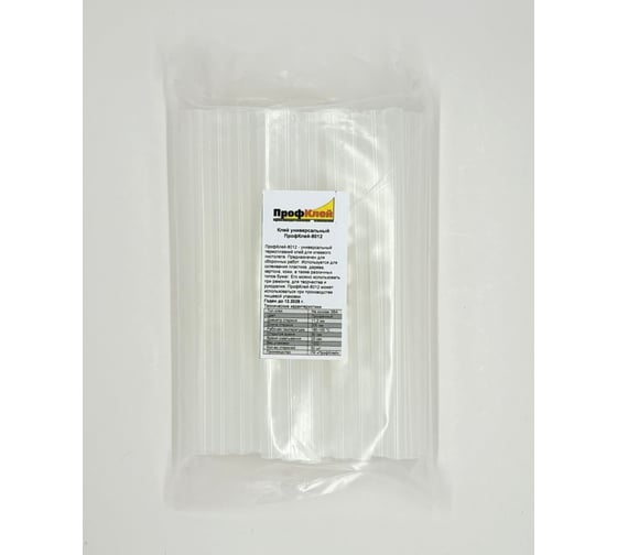 Изображение товара Клеевые стержни ПрофКлей -8012 прозрачные 11х200 мм 50 шт 1 кг RU.11.100.2T