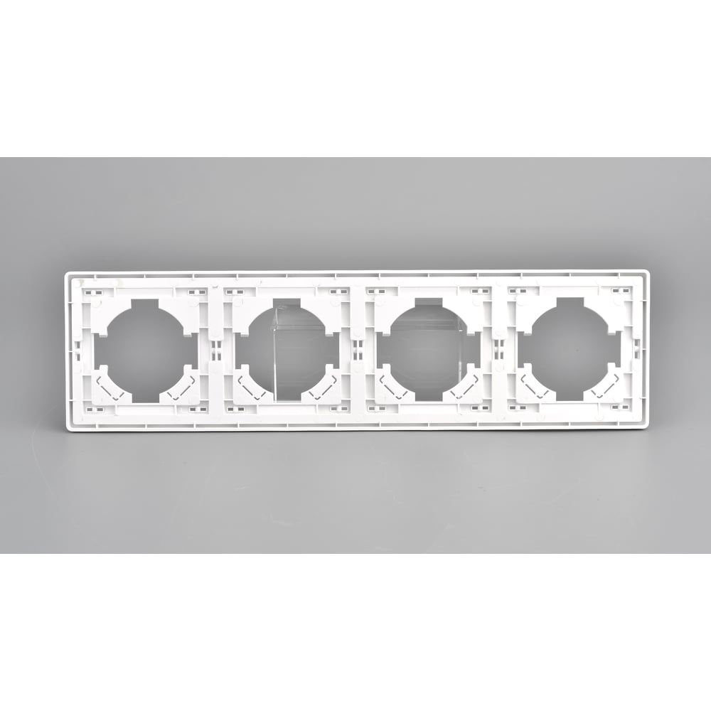 Изображение товара Рамка ALTECH 4 местная ENCORE 4PW белая 07410