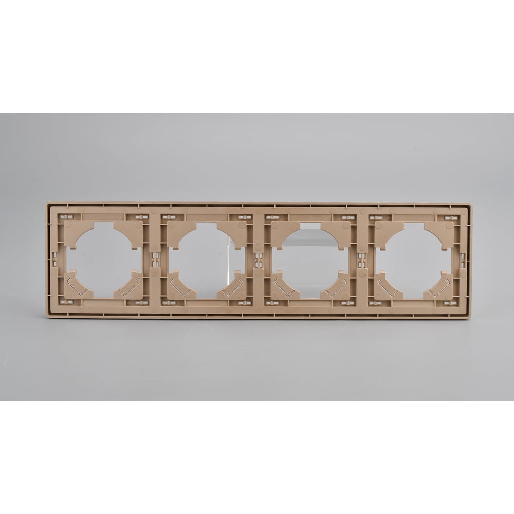 Изображение товара Рамка ALTECH 4 местная ENCORE 4PY шампань для электроприборов