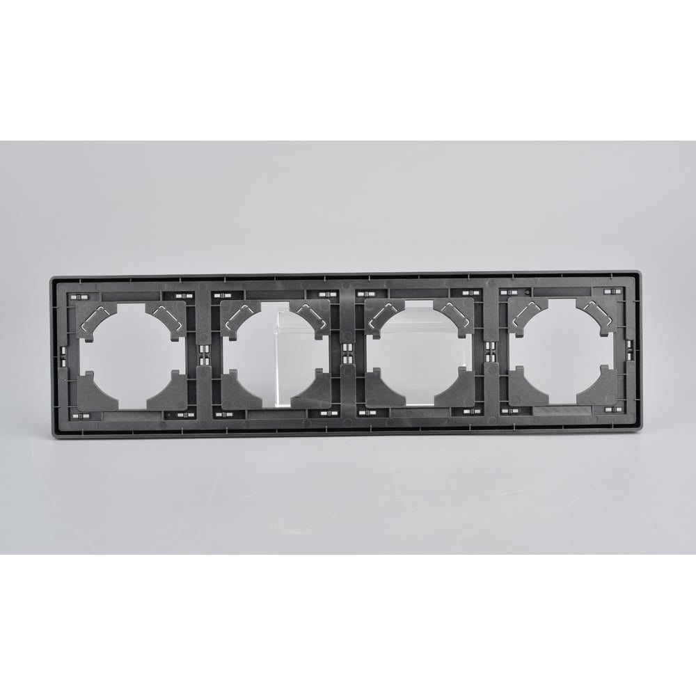 Изображение товара Рамка ALTECH 4 местная ENCORE 4PG графит для монтажа