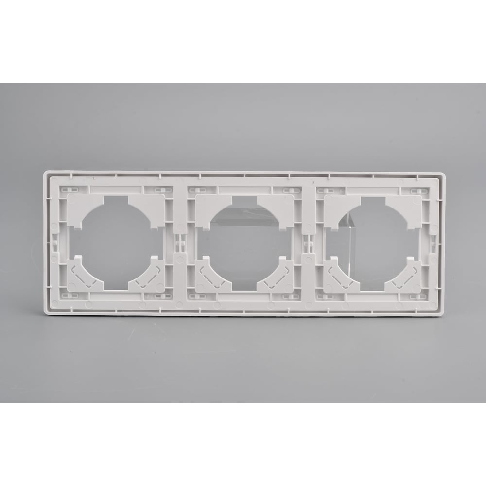 Изображение товара 3-местная кабельная рамка ALTECH ENCORE 3PW белая 07409