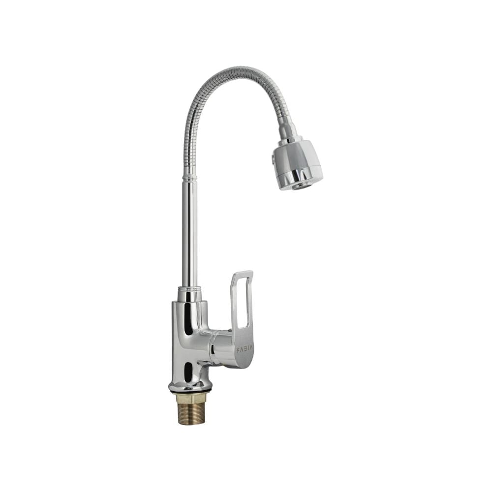 Изображение товара Смеситель для кухни FABIA с гибким изливом хромированный