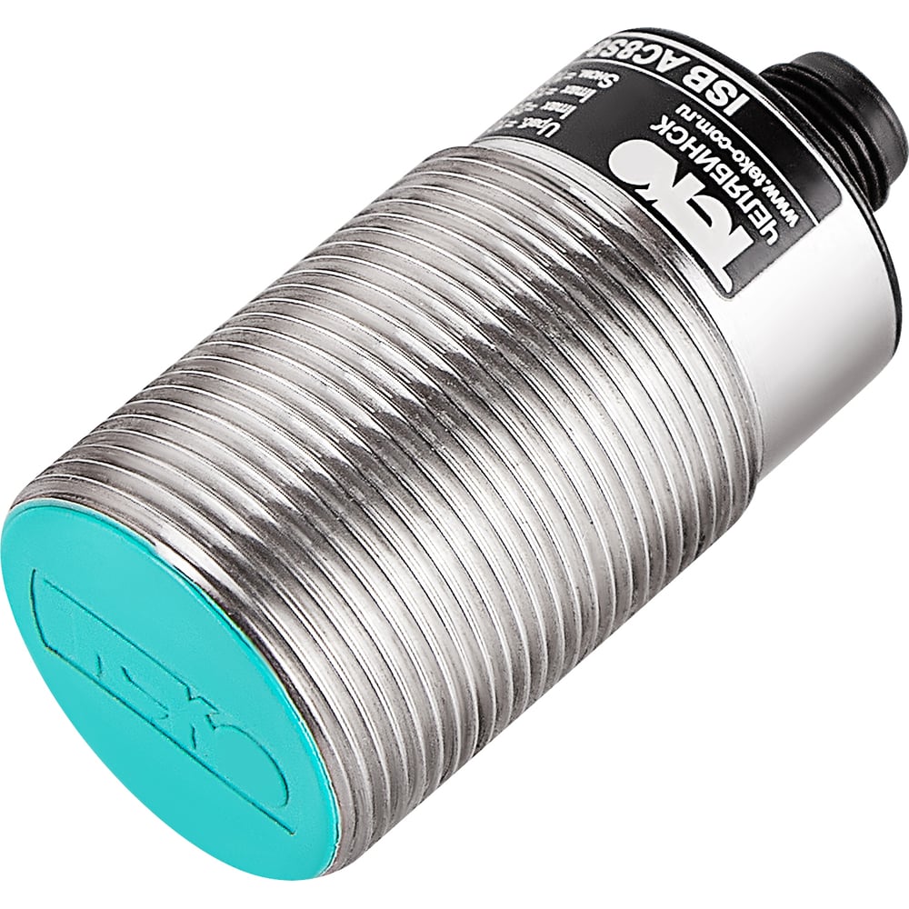 Изображение товара Индуктивный датчик ТЕКО ISB AC8S8-31P-10-LZS4-H с разъемом М12 и IP67 - надежное решение для автома