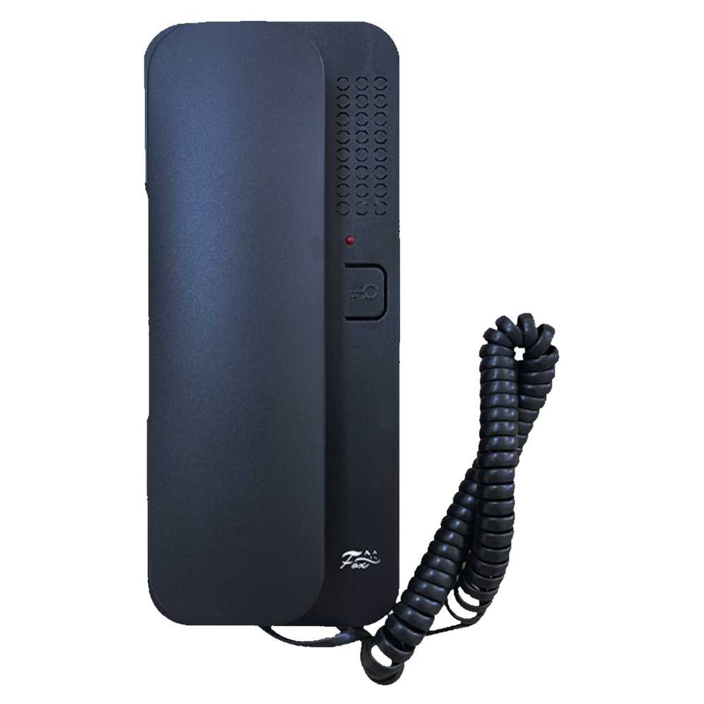 Изображение товара Аудиотрубка FOX FX-HS2D для цифровых многоквартирных домофонов черная