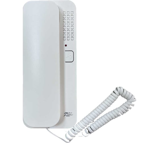 Изображение товара Аудиотрубка FOX для цифровых многоквартирных домофонов FX-HS2D (белая)