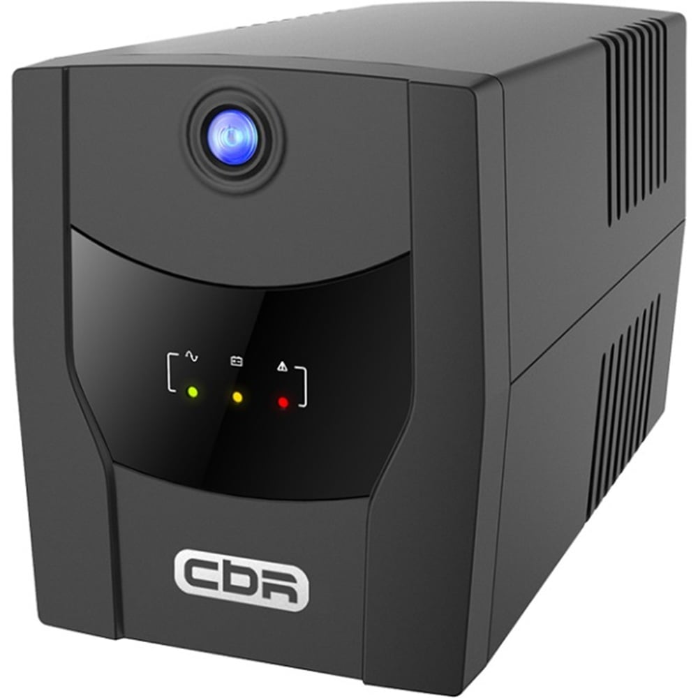 Изображение товара ИБП CBR Line Interactive 1500VA 900W для дома и бизнеса с USB и внешним аккумулятором