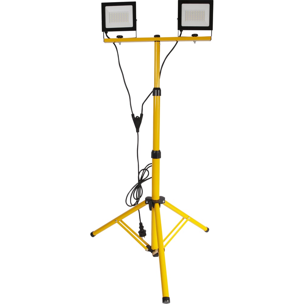 Изображение товара Светодиодный прожектор на штативе GLANZEN 70 Вт IP65 для профессионального освещения
