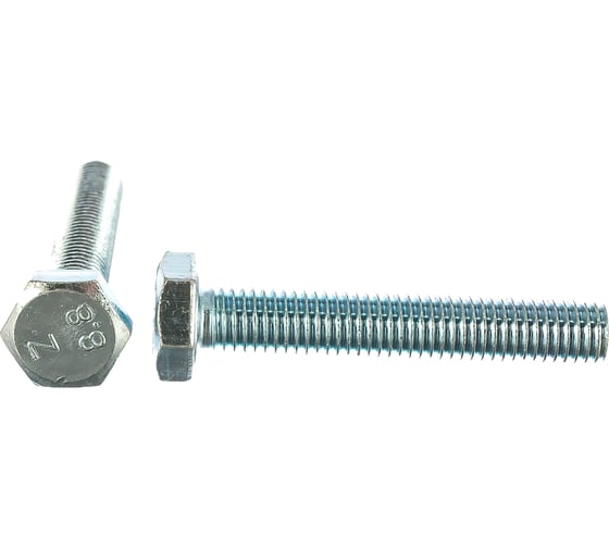 Изображение товара Gigant Болт DIN933 с шестигранной головкой оцинк. М10x60, прочность 8.8, 10 шт 124017