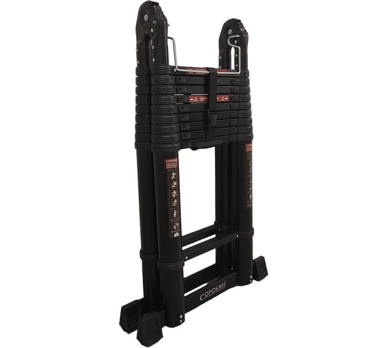 Изображение товара Лестница-стремянка телескопическая 8,2м Сорокин Standart 24.82