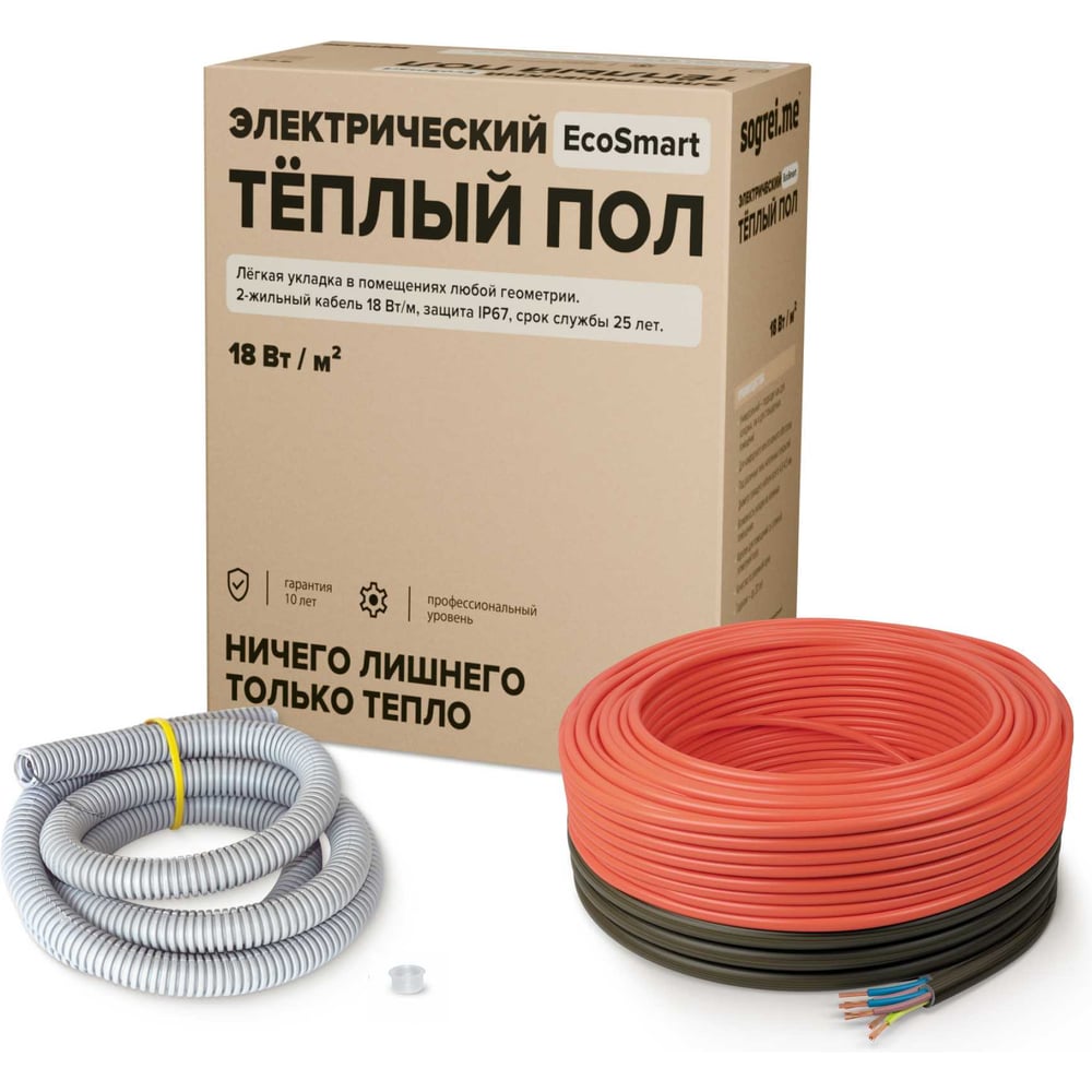 Изображение товара Комплект теплого пола SOGREIME EcoSmart UHK-S 18W-90