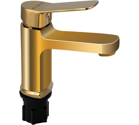 Изображение товара Смеситель для раковины FABIA шаровый, цвет золото 9830