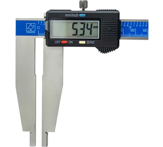 Изображение товара Штангенциркуль ТОЧИНТЕХ ШЦЦ-III- 300-0,01 ГОСРЕЕСТР 89053-23 нерж.сталь шц00029