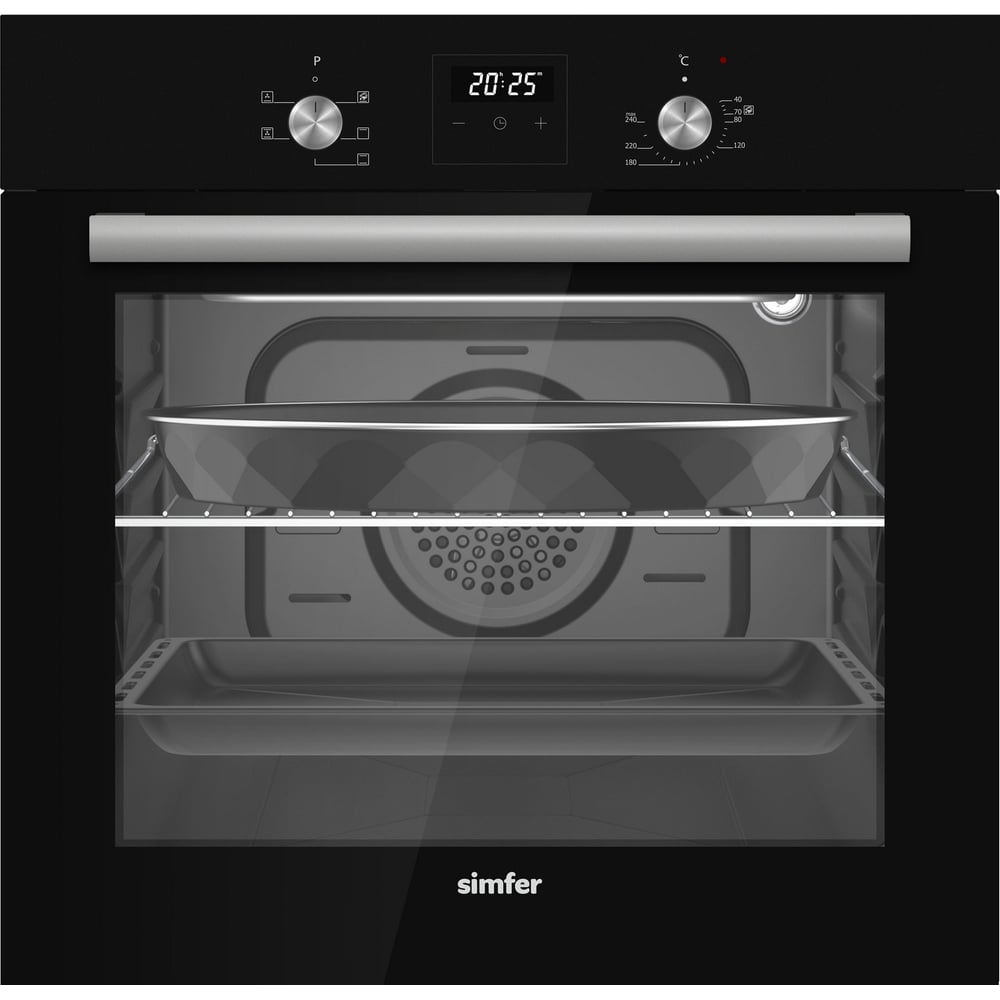Изображение товара Встраиваемая электрическая духовка Simfer B6EB66025 с таймером и конвекцией
