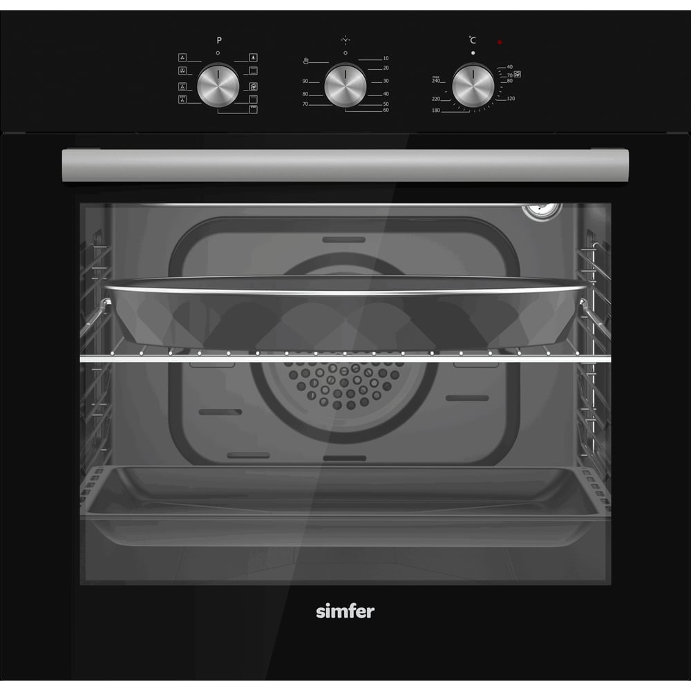 Изображение товара Встраиваемая электрическая духовка Simfer B6EB19025 с конвекцией