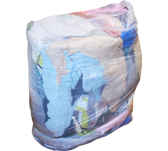 Изображение товара Ветошь цветная Ресурс Стандарт 10кг/уп КА-00003379