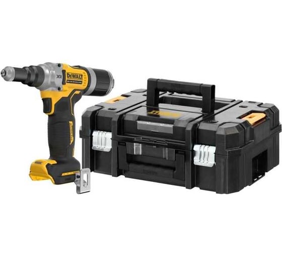 Изображение товара Аккумуляторный заклепочный пистолет Dewalt DCF414NT, 18 В, в кейсе TSTAK DCF414NT-XJ