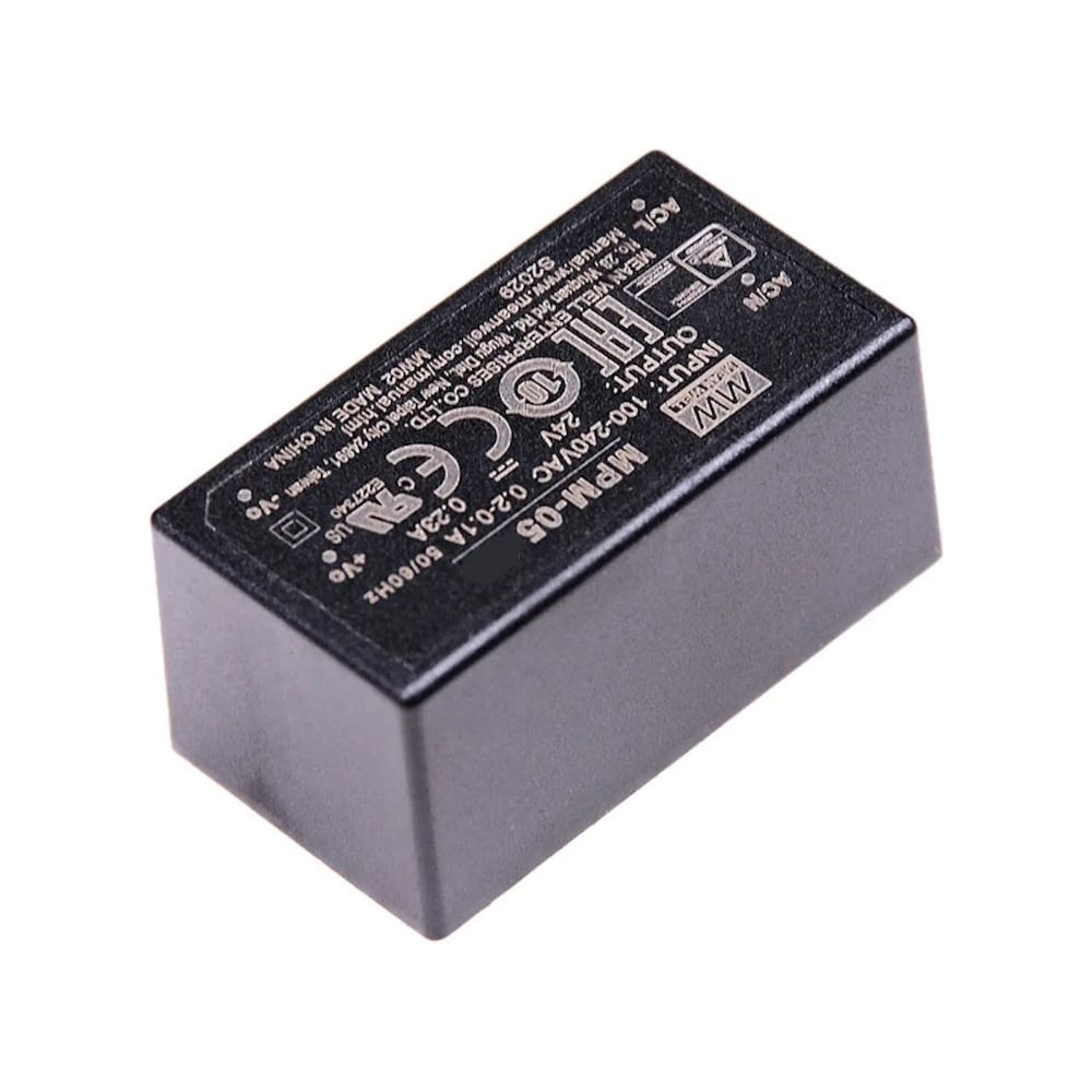 Изображение товара Медицинский источник питания Mean Well AC-DC MPM-05-15