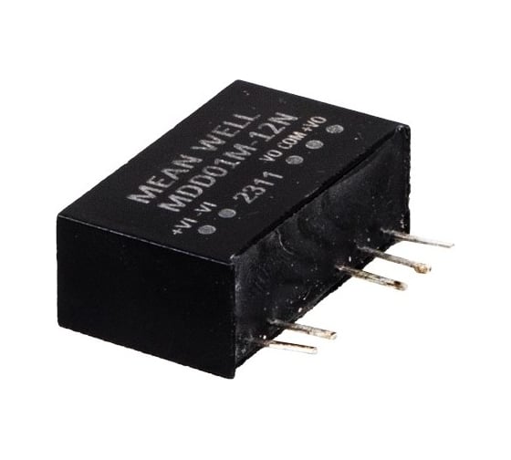 Изображение товара Преобразователь Mean Well DC-DC MDD01M-12N Т03758143