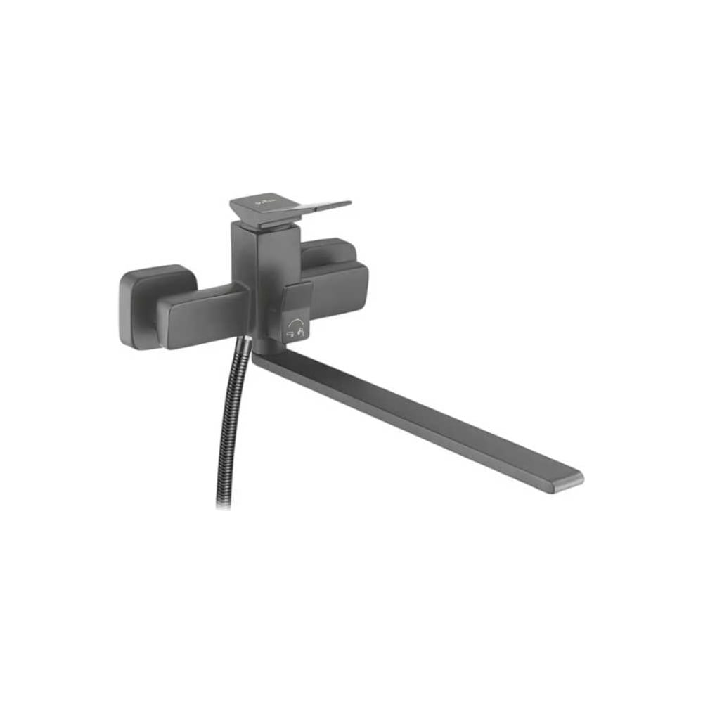 Изображение товара Современный однорычажный смеситель для ванны ViEiR графит V423541-G