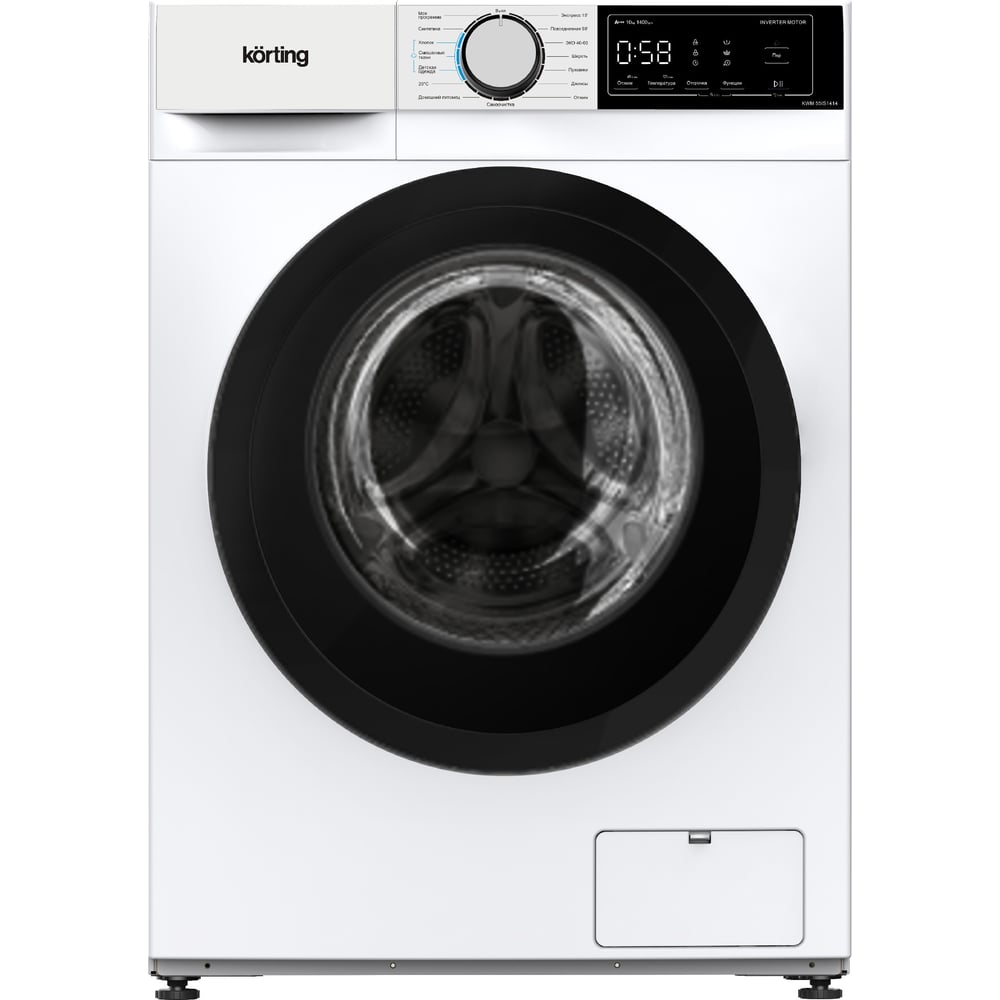 Изображение товара Стиральная машина KORTING KWM 55IS1414 15 программ, дисплей, пар