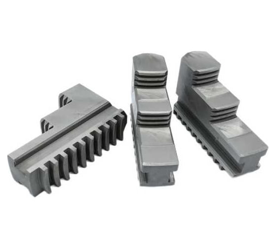 Изображение товара Кулачки прямые TORNERI к патрону токарному ф 250 3-х кул.шаг 10 мм, ширина 28 мм, паз 12 мм Т024100