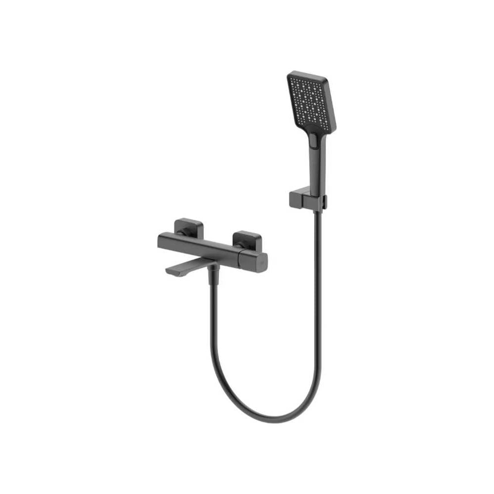 Изображение товара Современный однорычажный смеситель для ванны ViEiR V473031-G с коротким изливом графит