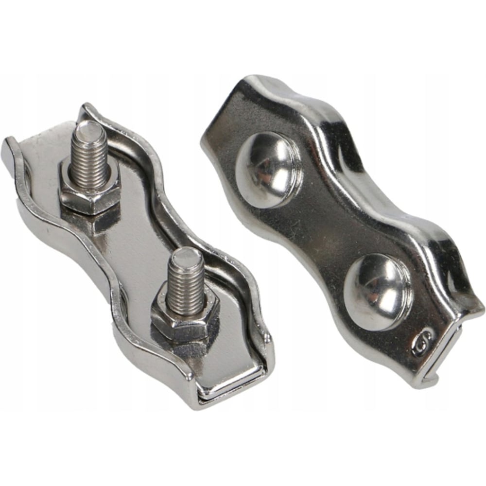 Изображение товара Зажим троса Fixbox Duplex нерж. 8мм (10 шт) 565770