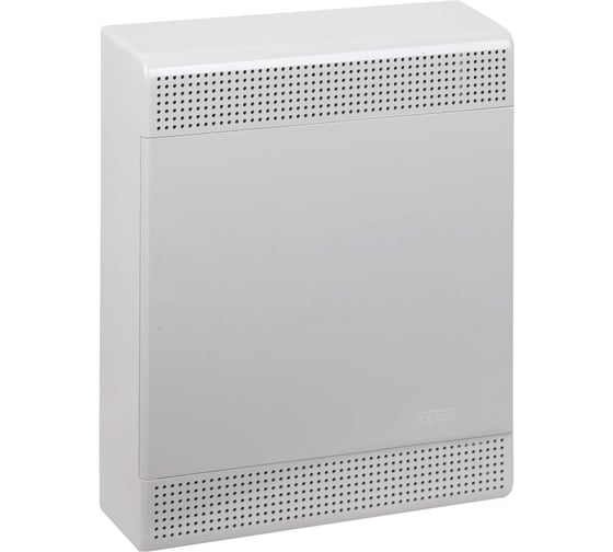 Изображение товара Слаботочный навесной щит Рувинил мультимедийный с монтажной пластиной серый 68324С-СЛ