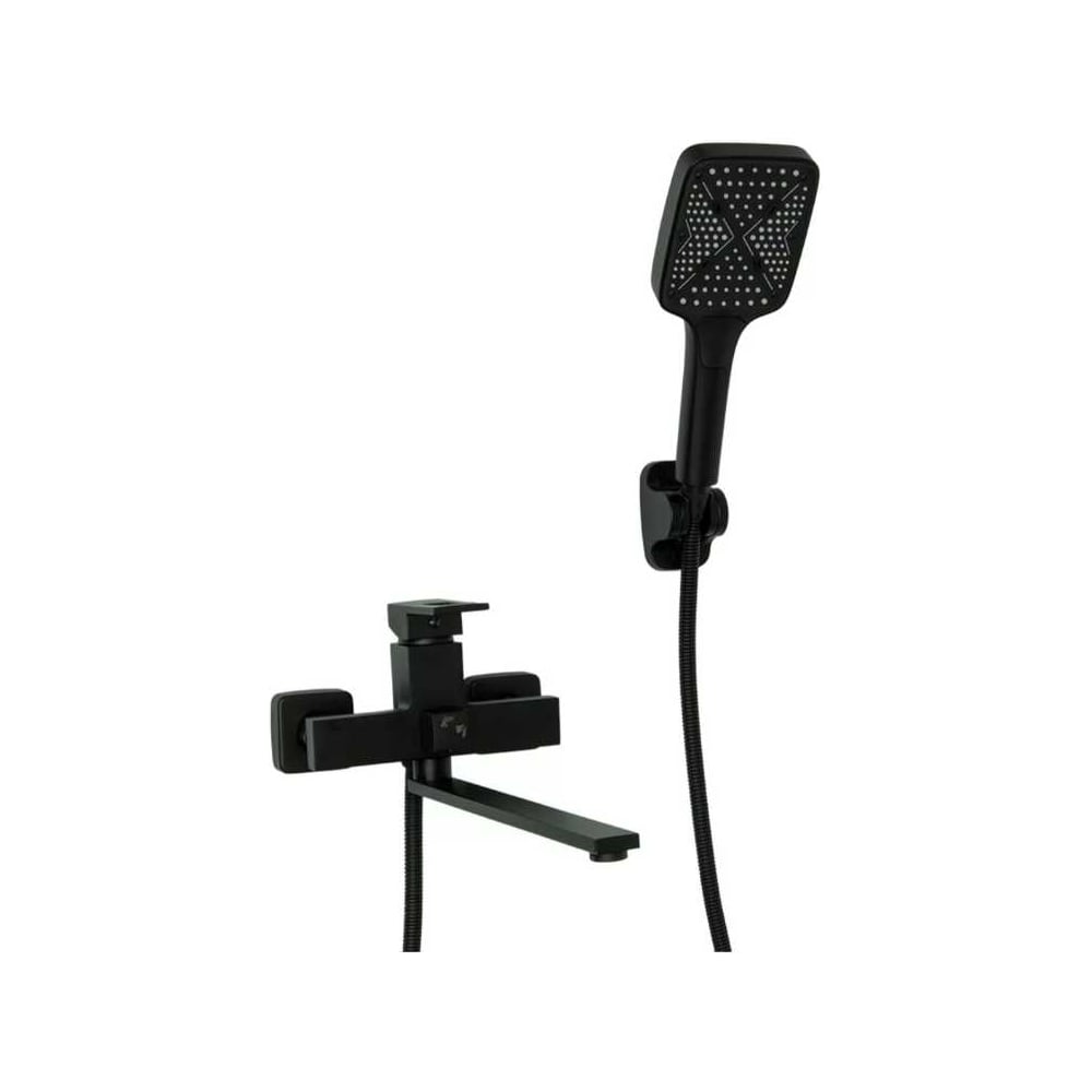 Изображение товара Однорычажный смеситель для ванны ViEiR с длинным изливом черный V193541-C