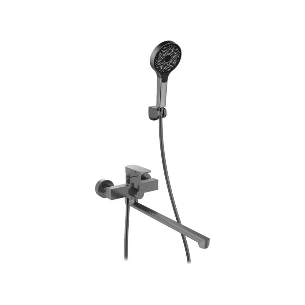 Изображение товара Смеситель для ванны ViEiR однорычажный с длинным изливом графит V283541-G