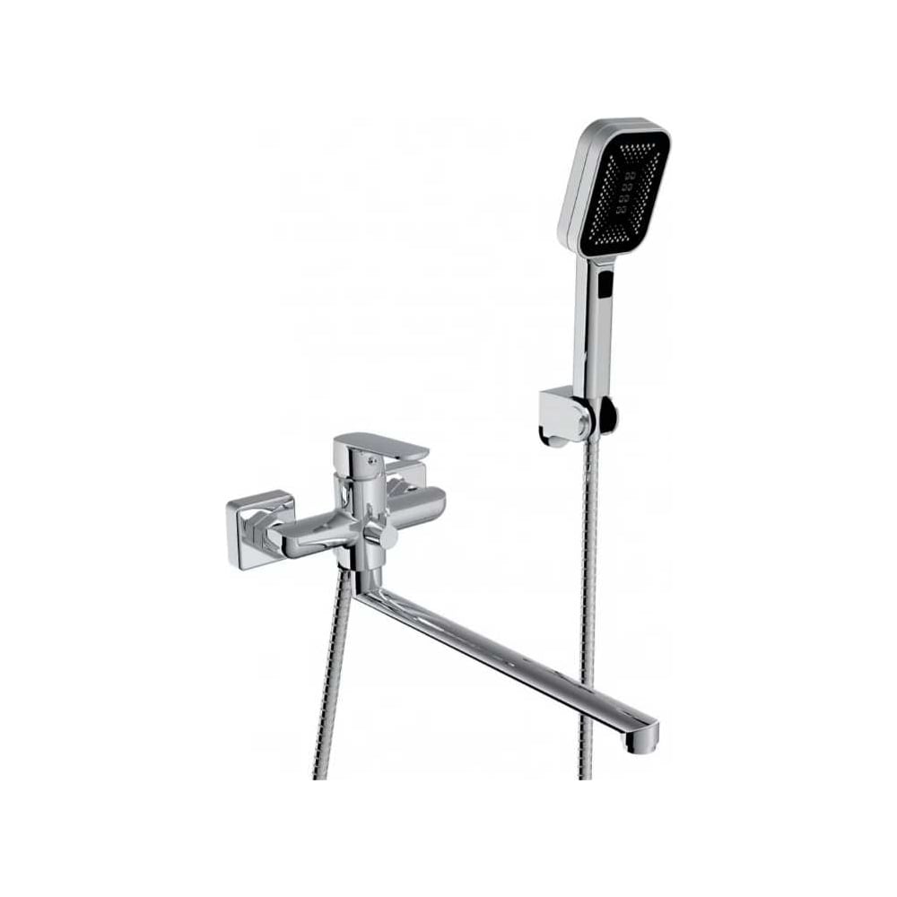 Изображение товара Современный однорычажный смеситель для ванны ViEiR с длинным изливом хром